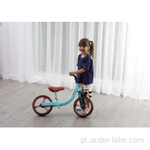 Bicicleta sem pedal para pedalar bicicleta de equilíbrio com freio de mão